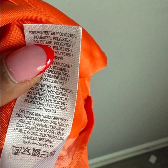 NEW Never Fully Dressed Orange Genesis Mini Dress 12 - Picture 11 of 12